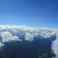 Flugwegposition um 09:51:55: Aufgenommen in der Nähe von Gemeinde Reichenau an der Rax, Österreich in 2288 Meter